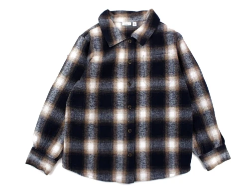 Name It skjorte seal brown